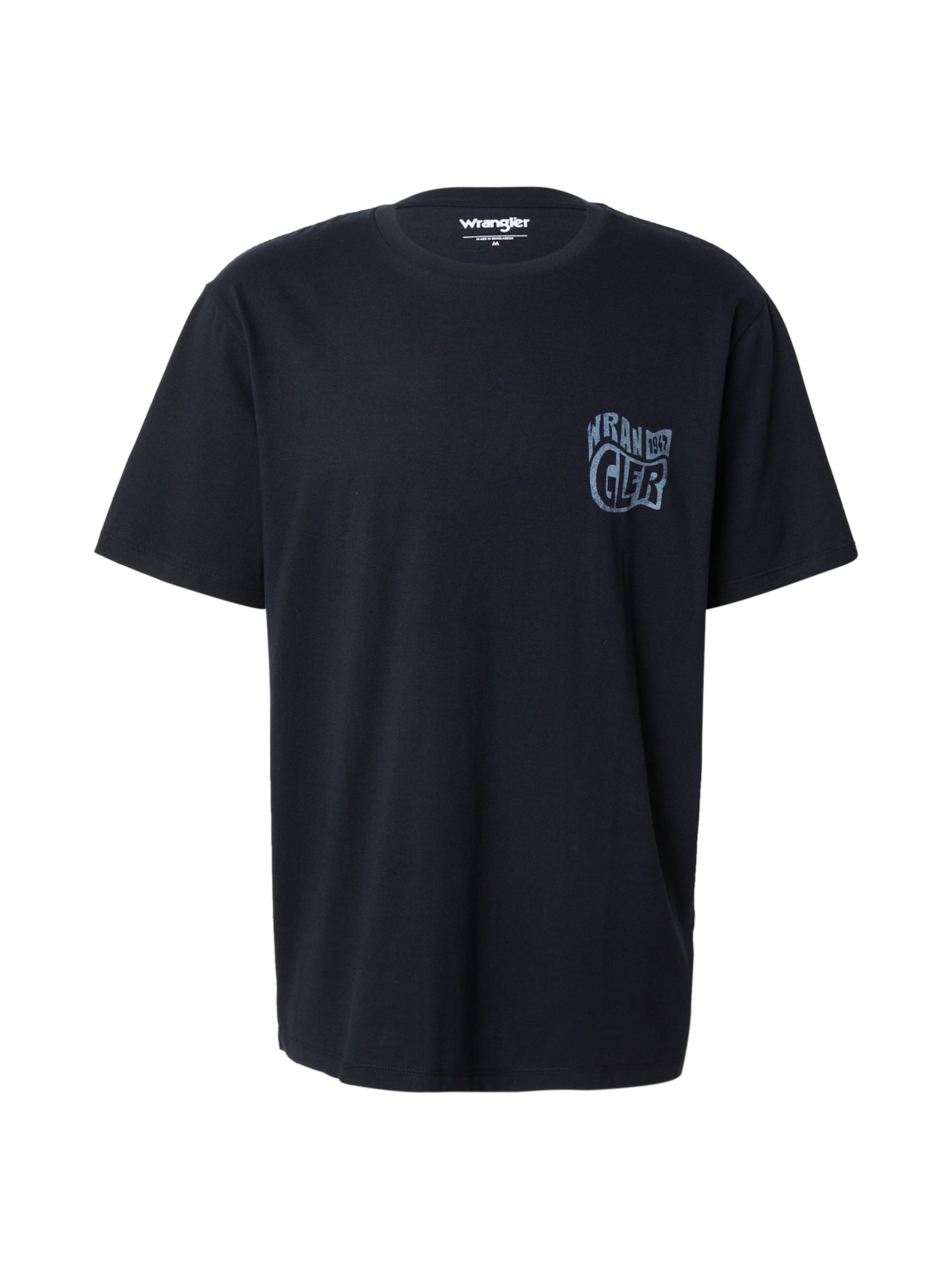 WRANGLER T-Shirt in Schwarz: Vorderseite