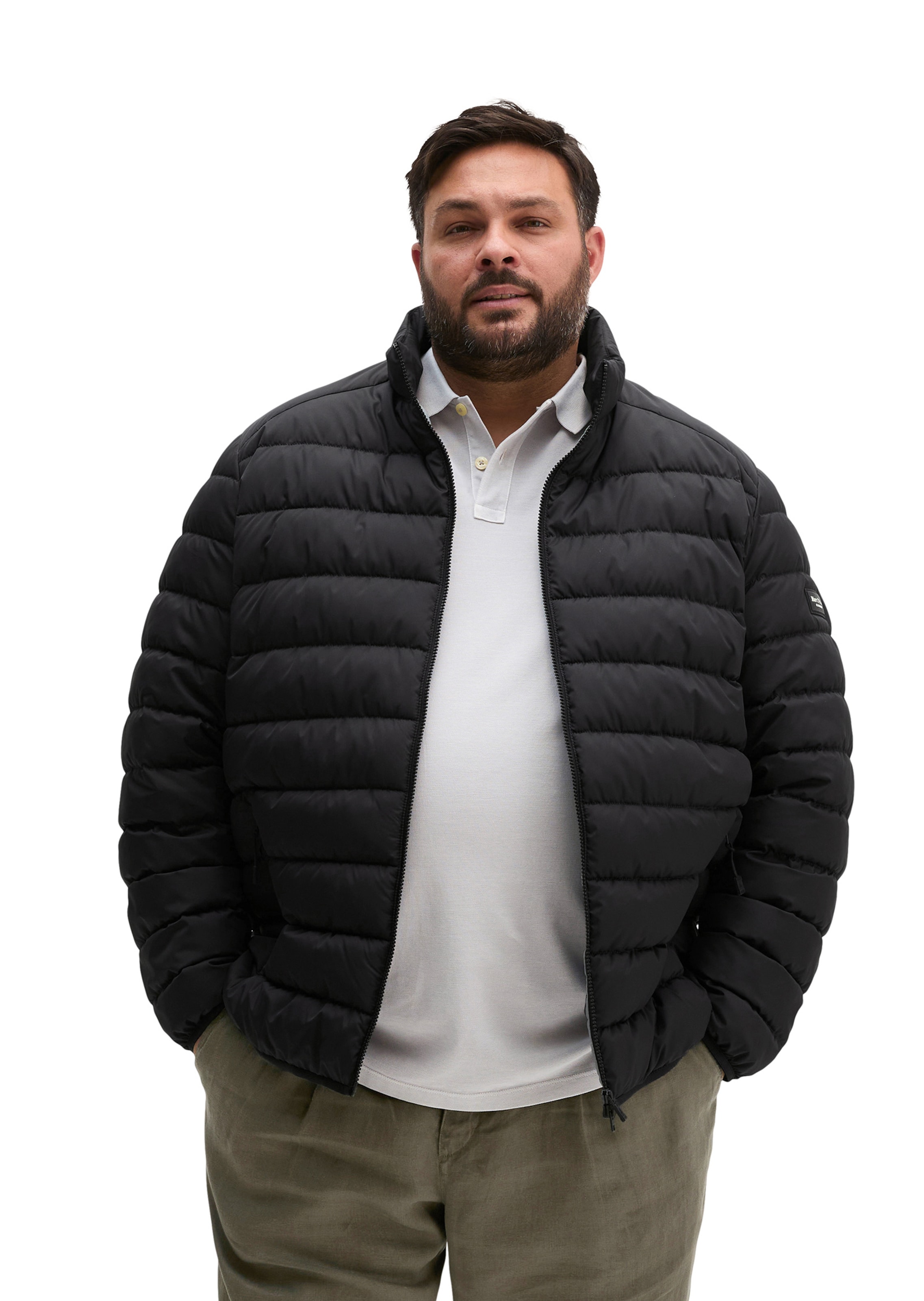 Marc O'Polo Between-Season Jacket in Black: front