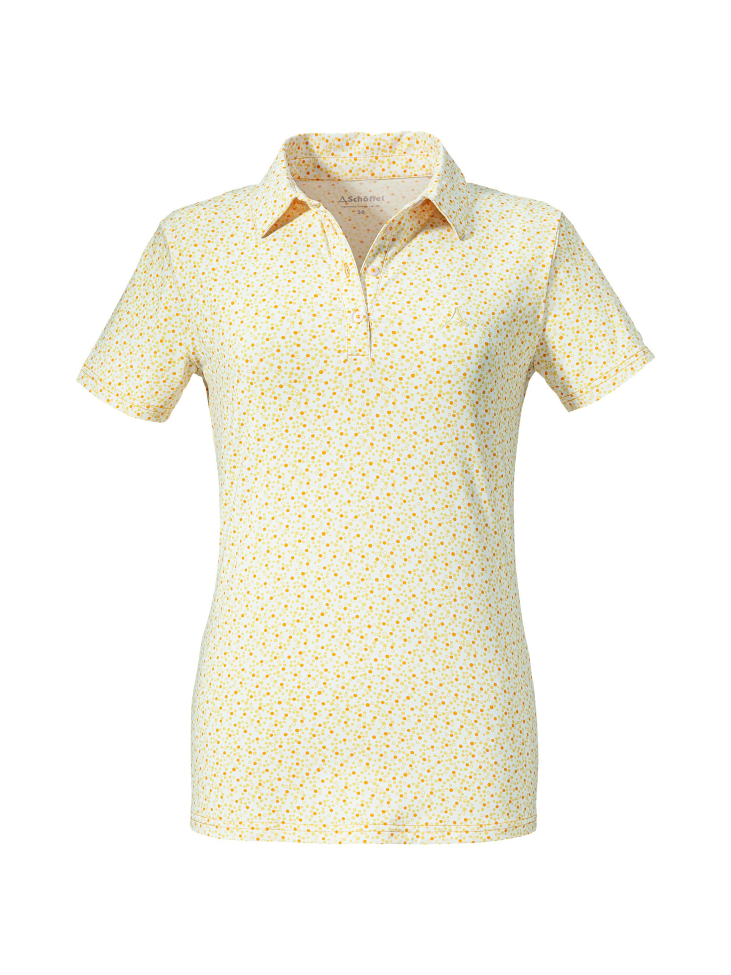 Maglia funzionale 'Stintino' di Schöffel in giallo: frontale