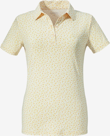 Schöffel Funktionsshirt 'Stintino' in Gelb: Vorderseite