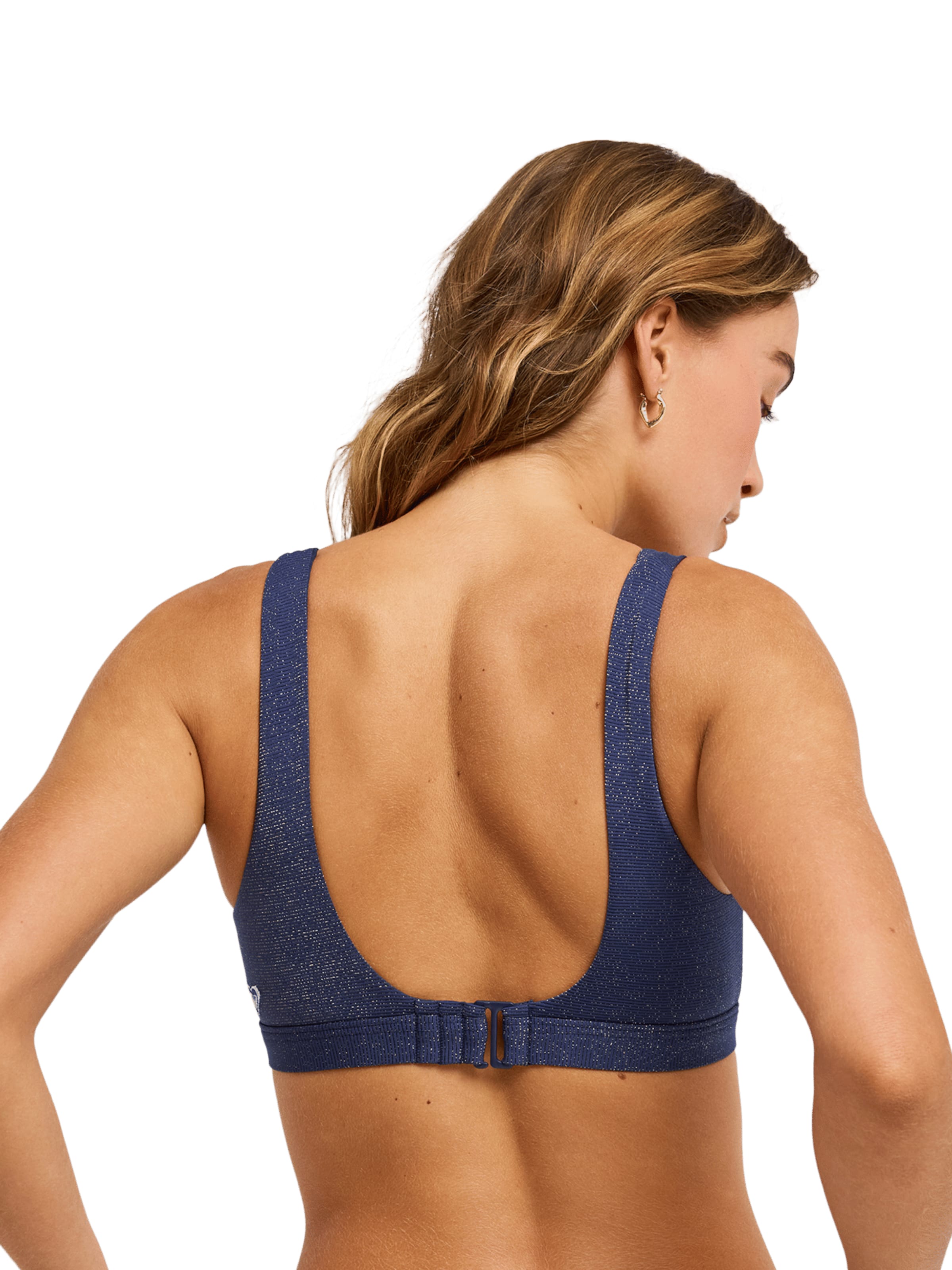 ROXY Triangel Bikinitop 'Roxy Shine' in Blau