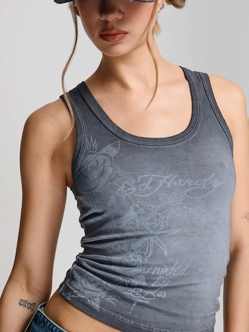 Haut Ed Hardy en bleu