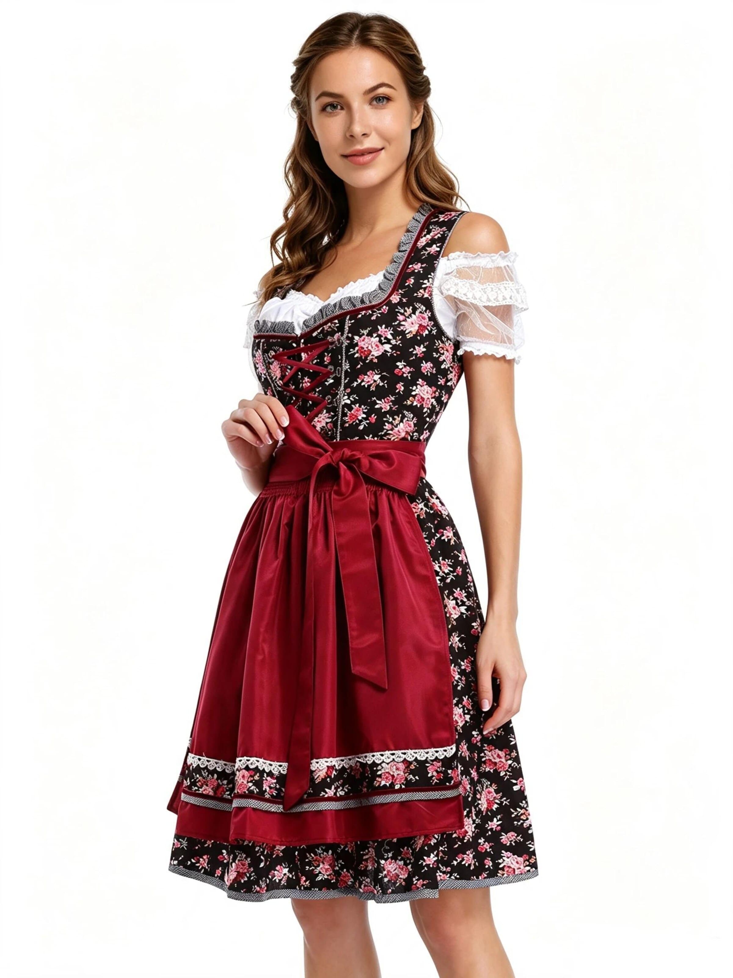 KoJooin Dirndl‌‌ in Rot