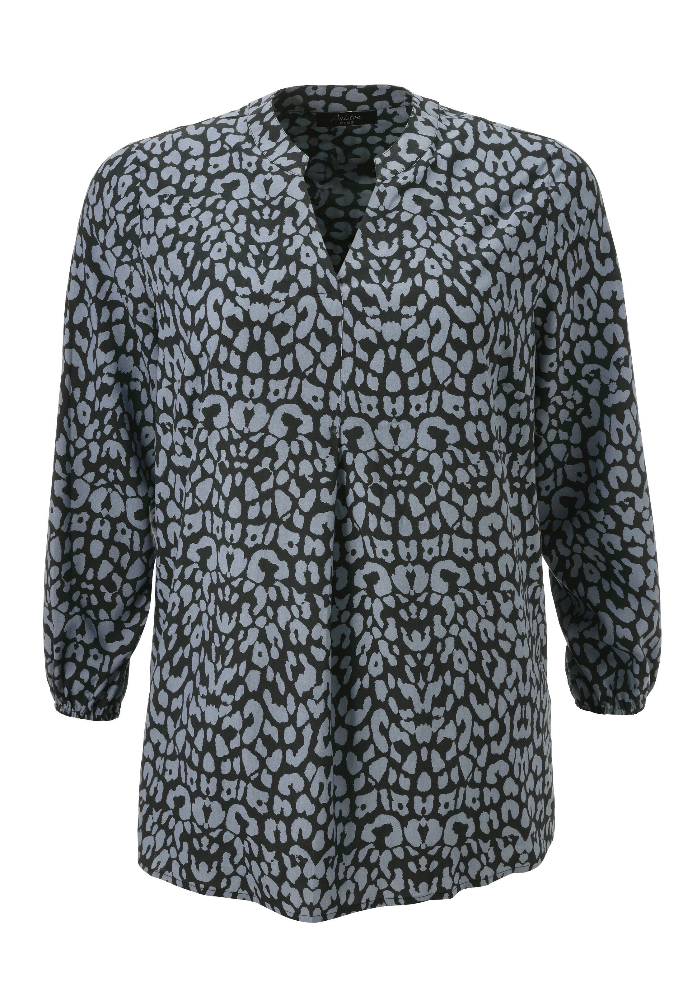 Aniston Bluse in Blau: Vorderseite