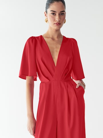 Willa Jumpsuit 'Omaha' i rød