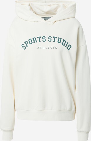 Athlecia Sportief sweatshirt in Wit: voorkant