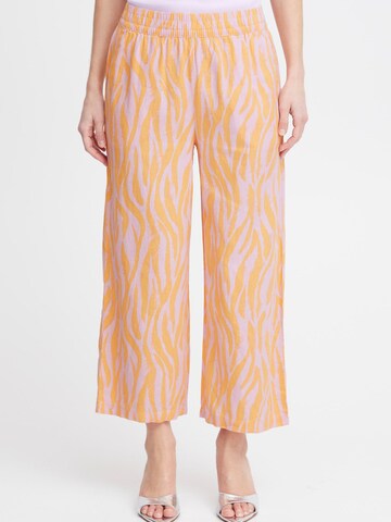 Loosefit Pantalon 'FALAKKA' b.young en orange : devant