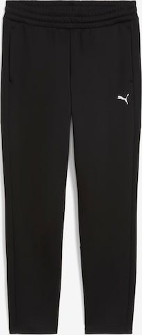 Regular Pantalon de sport PUMA en noir : devant