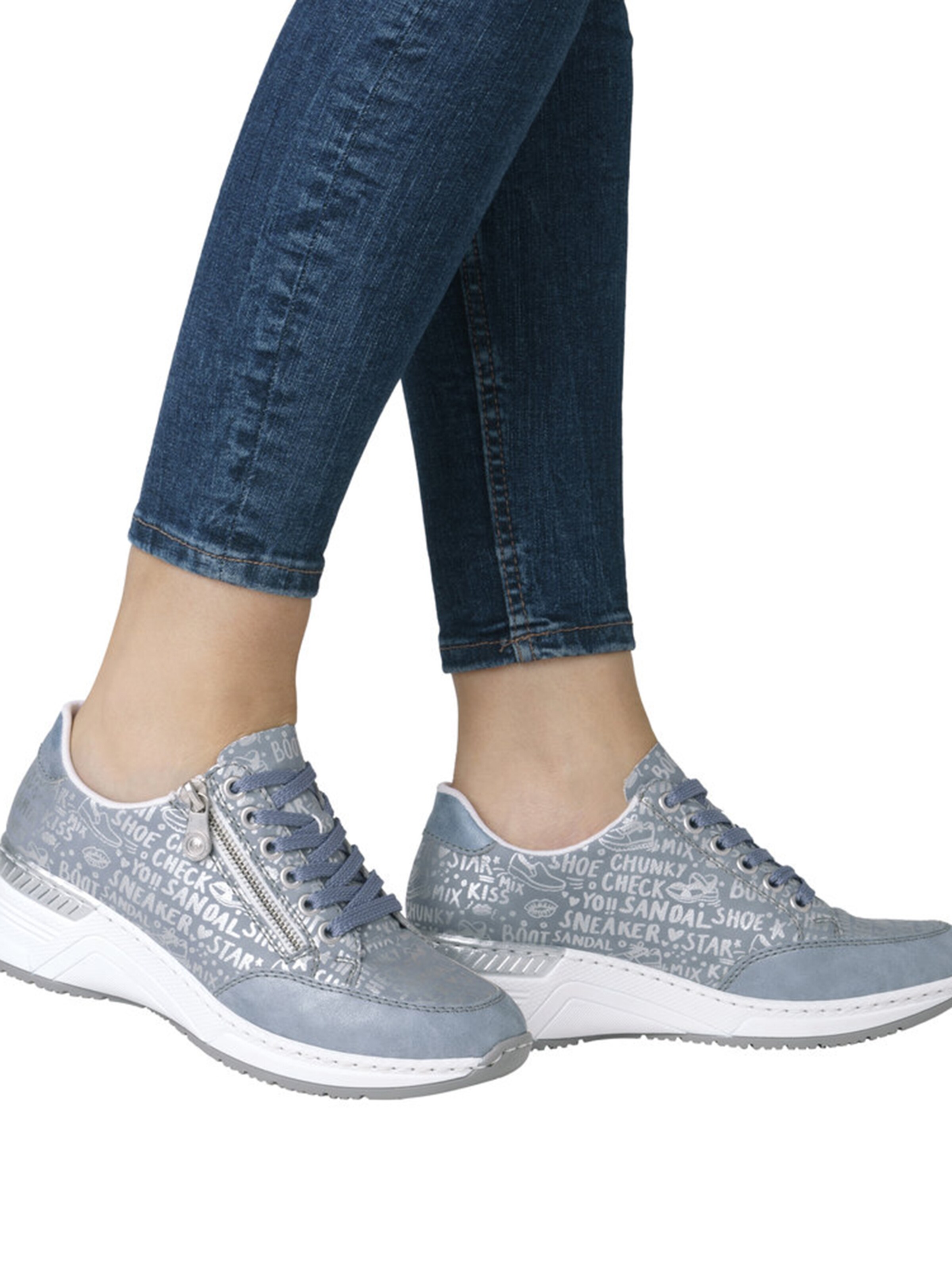 Rieker Matalavartiset tennarit värissä sininen