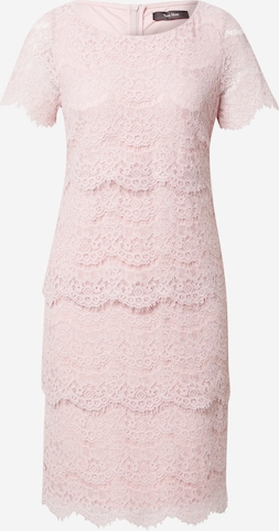 Robe de cocktail Vera Mont en rose : devant