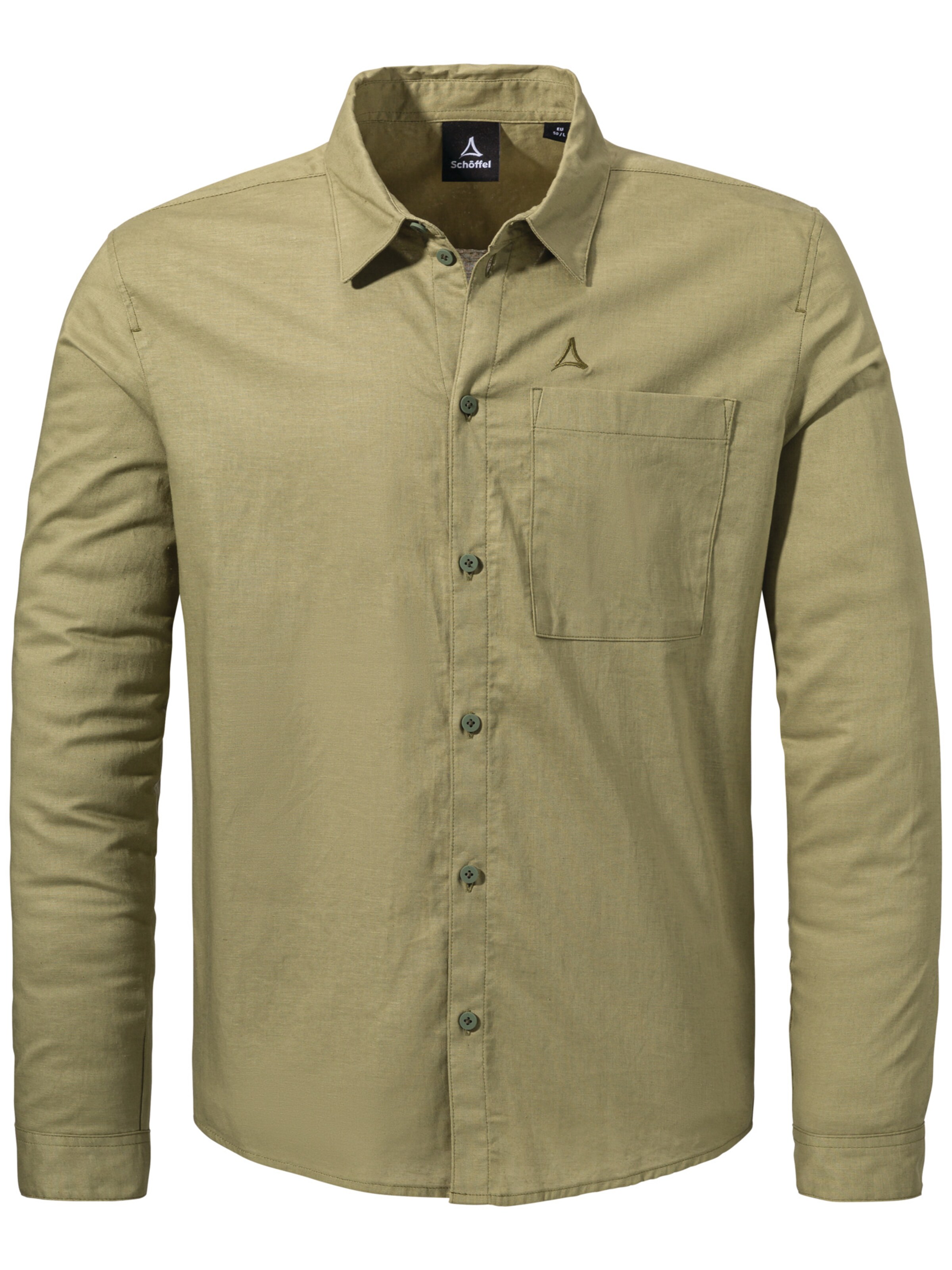 Chemise fonctionnelle ' Urban Shirt Style Chanduy MNS ' Schöffel en vert : devant
