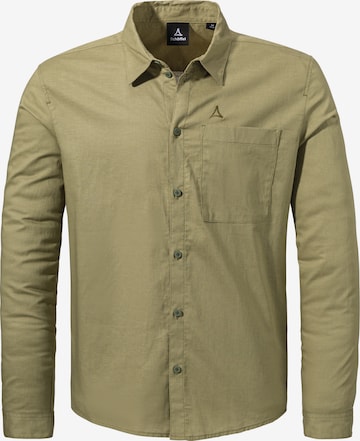 Schöffel Comfort Fit Hemden ' Urban Shirt Style Chanduy MNS ' in Grün: Vorderseite