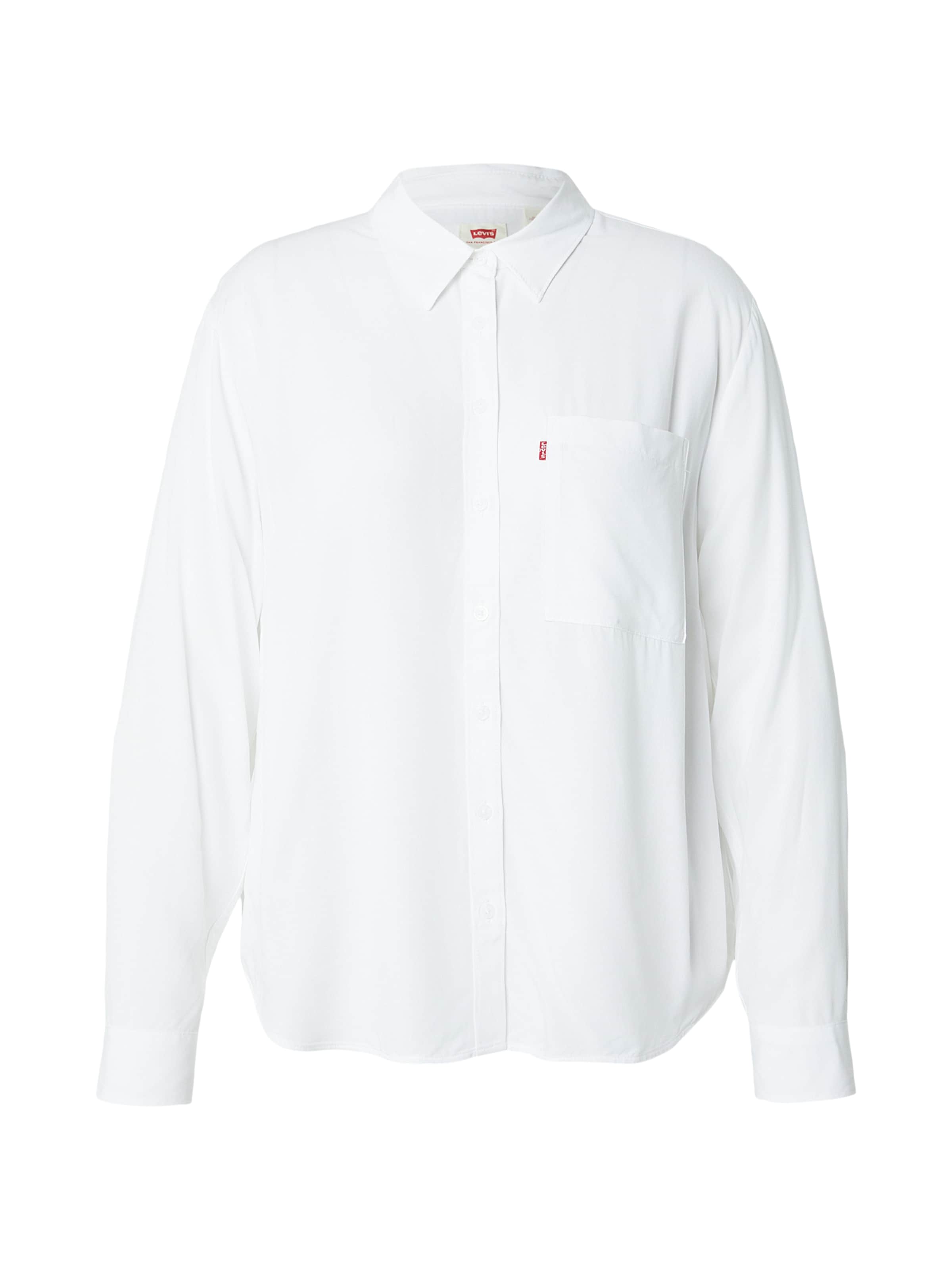 Levi's® Plus Блуза 'DARLENE' в бяло: отпред