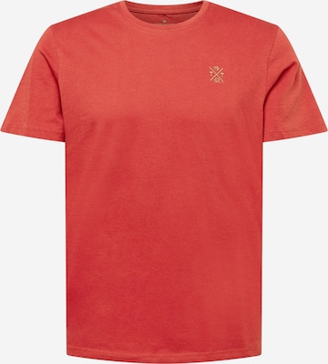 TOM TAILOR T-Shirt in Rot: predná strana