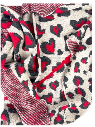 Kumixi Scarf 'Leo' in Red
