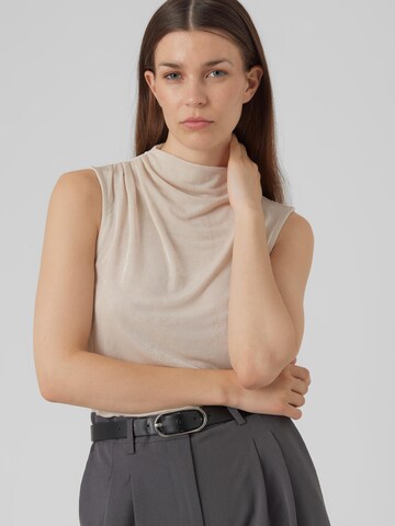 VERO MODA Top 'NARA' w kolorze szary