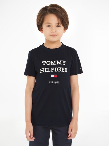 Maglietta di TOMMY HILFIGER in blu: frontale