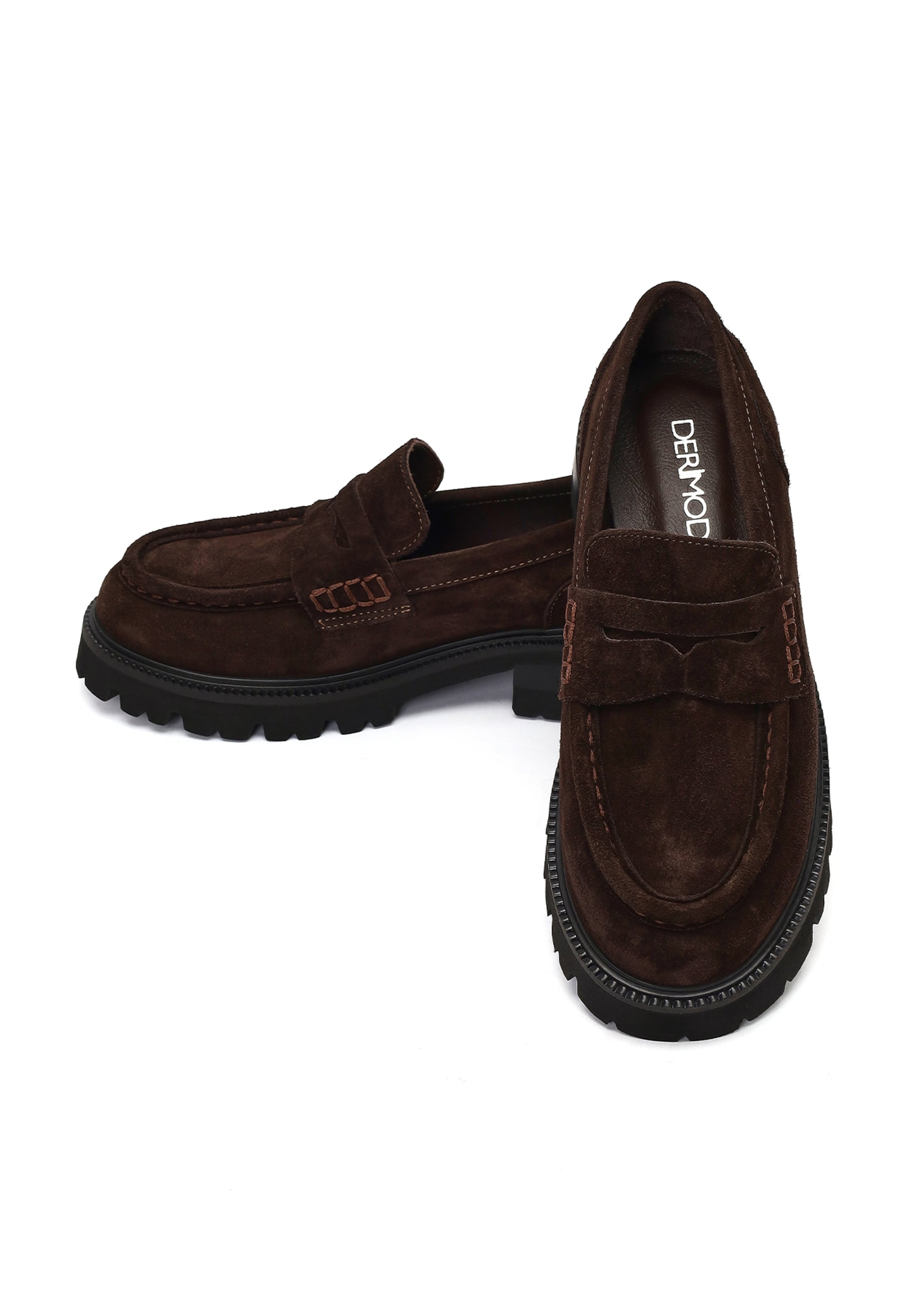 Derimod - Zapatillas en marrón