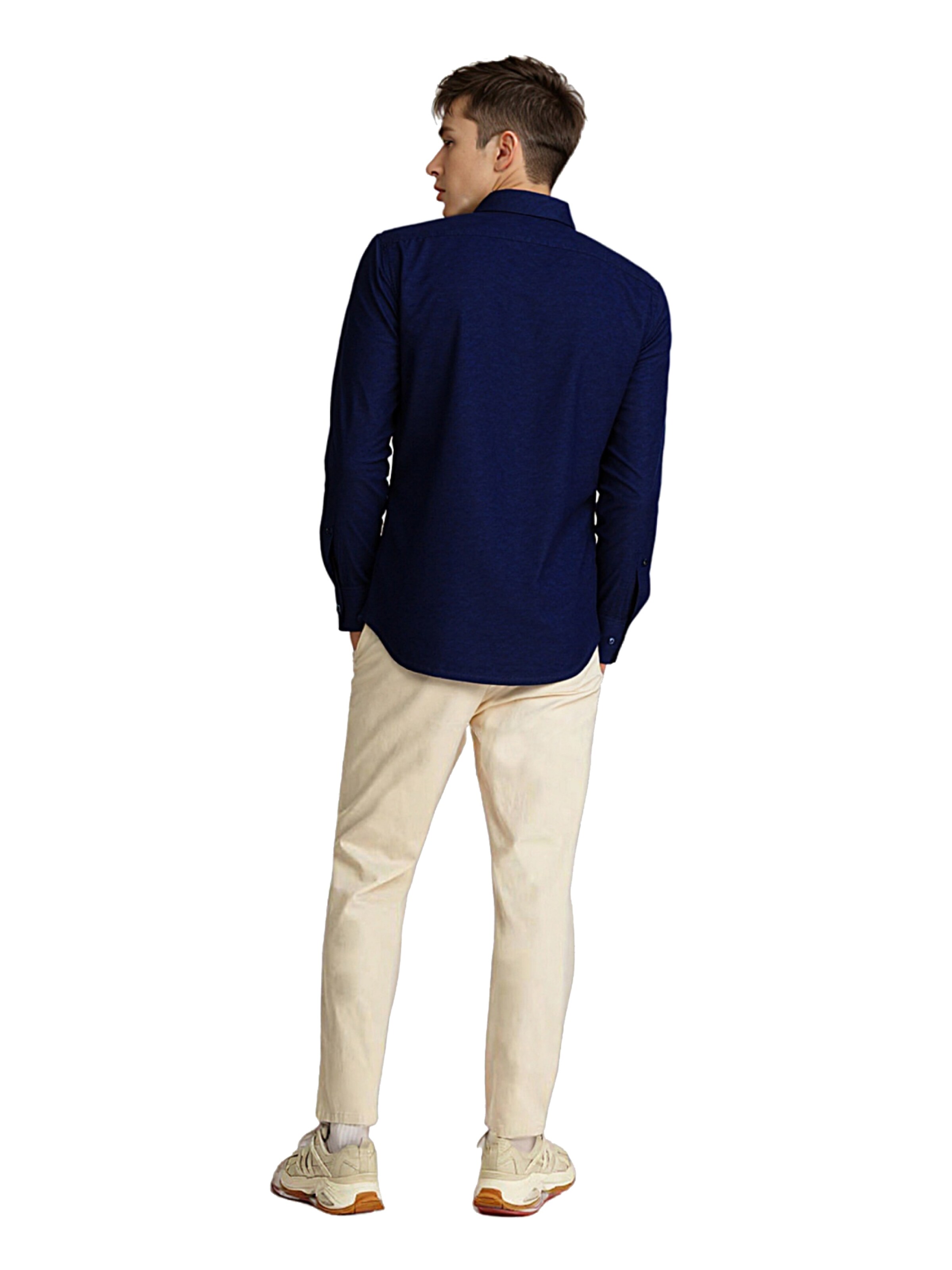 U.S. POLO ASSN. Regular Fit Skjorte i blå