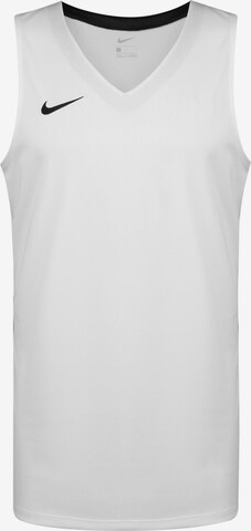 T-Shirt fonctionnel 'Team Stock 20' NIKE en blanc : devant