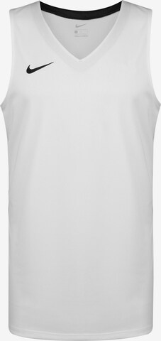 NIKE Functioneel shirt 'Team Stock 20' in Wit: voorkant