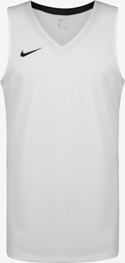 NIKE Functioneel shirt 'Team Stock 20' in de kleur Zwart / Wit, Productweergave