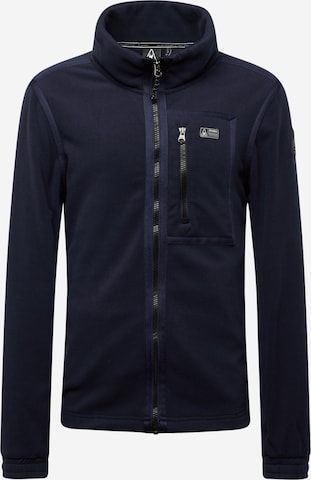 Gaastra Fleece Jacket 'Azores' in Blue: front