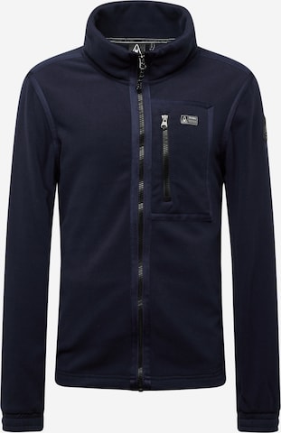 Gaastra Fleecejacke 'Azores' in Blau: predná strana