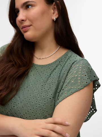 Vero Moda Curve - Vestido 'VMCTassa' en verde