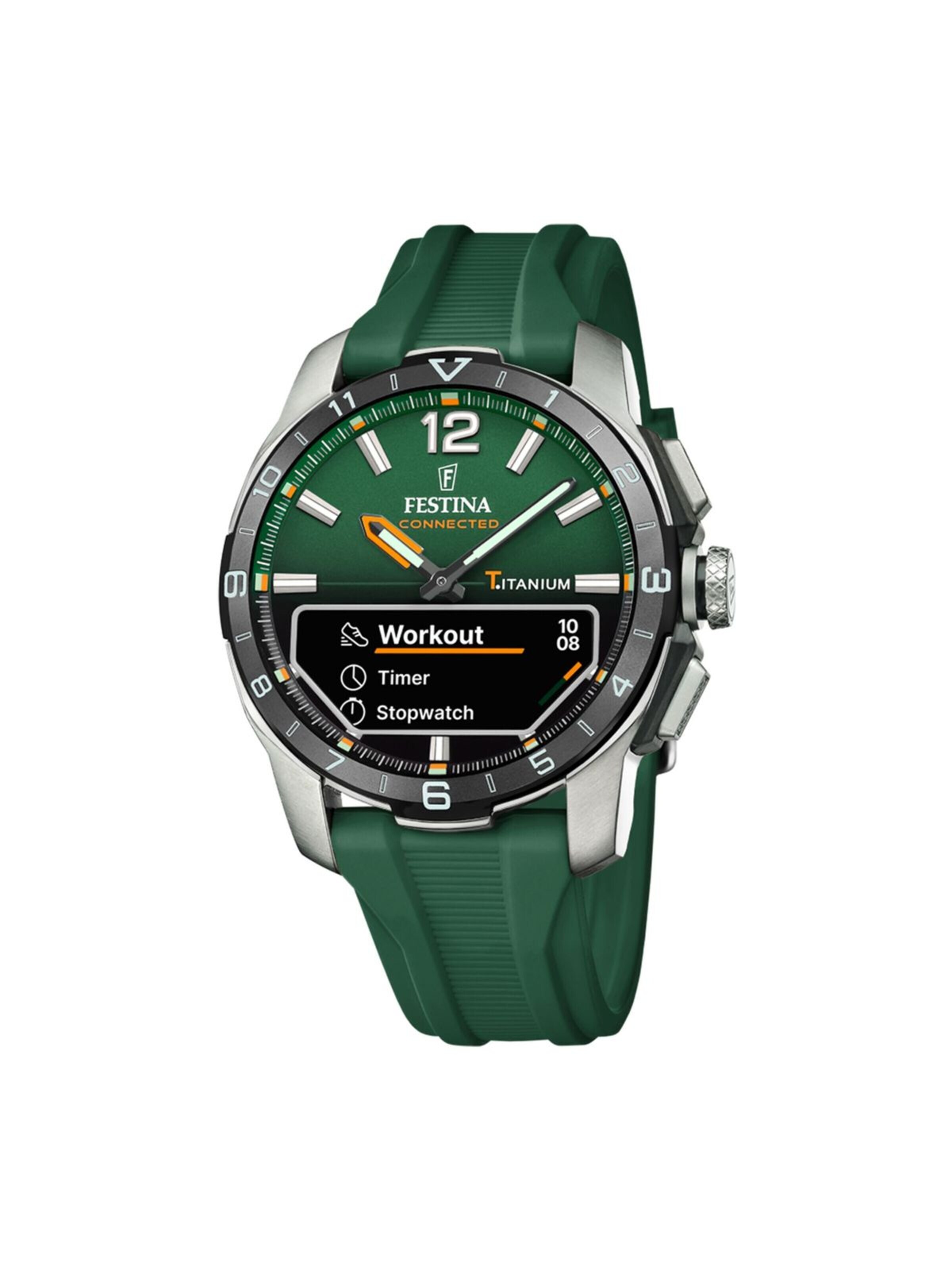 Montre digitale FESTINA en vert