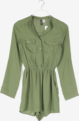 H&M Jumpsuit in XXS in Green: front