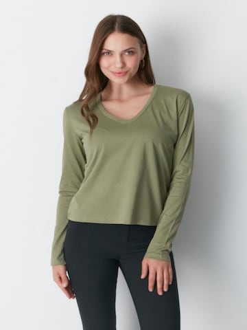 Pantalon de pyjama C&City en vert