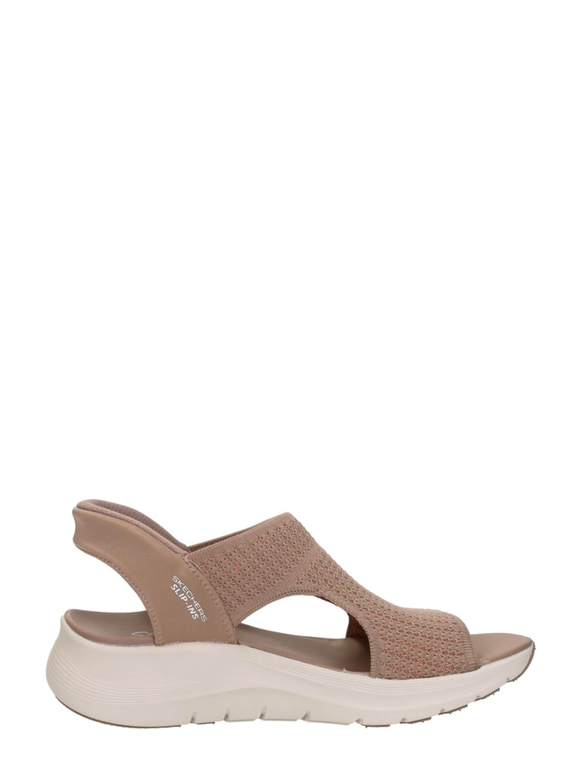 SKECHERS Sandaal 'Slip-Ins: Arch Fit 2.0 Sandal' in Bruin