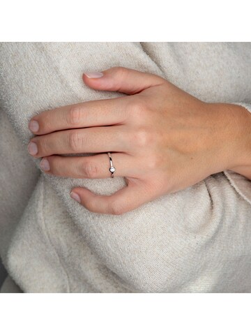 Orolino Ring in Weiß: Vorderseite