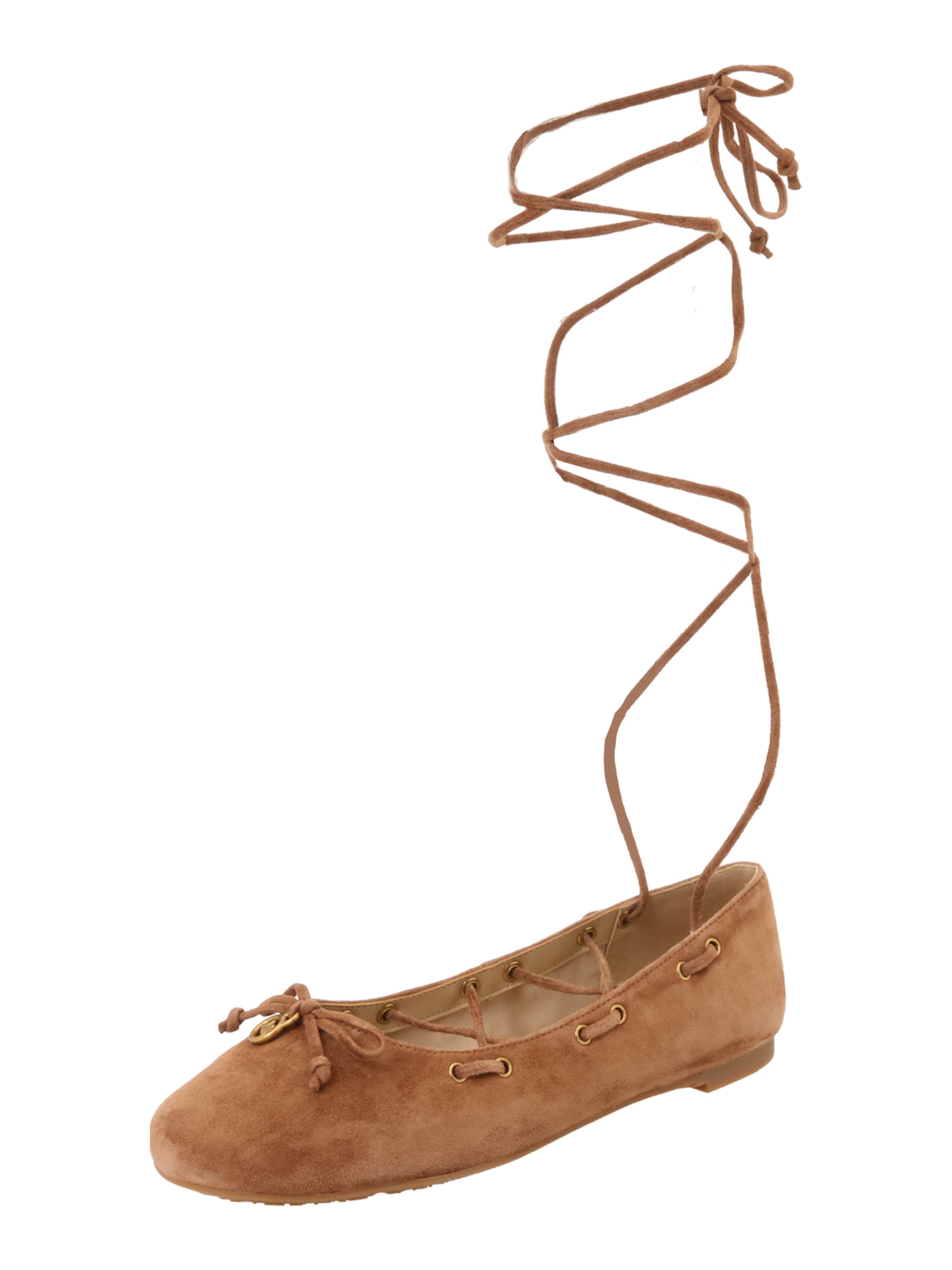 MICHAEL Michael Kors Bokaszíj balerina 'SHAE' - barna