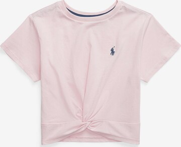 Polo Ralph Lauren Shirt in Pink: front