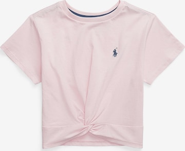 Polo Ralph Lauren Тениска в розово: отпред