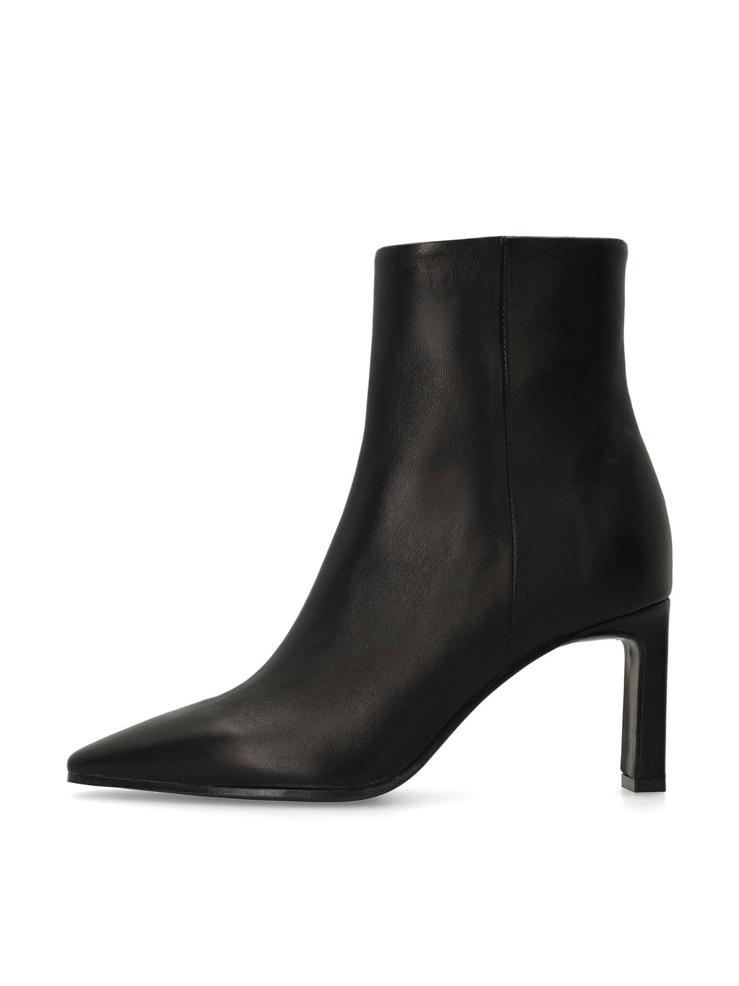 MANFIELD Stiefelette in Schwarz