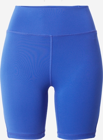 ADIDAS PERFORMANCE Skinny Workout Pants 'All Me Ess' in Blue: front