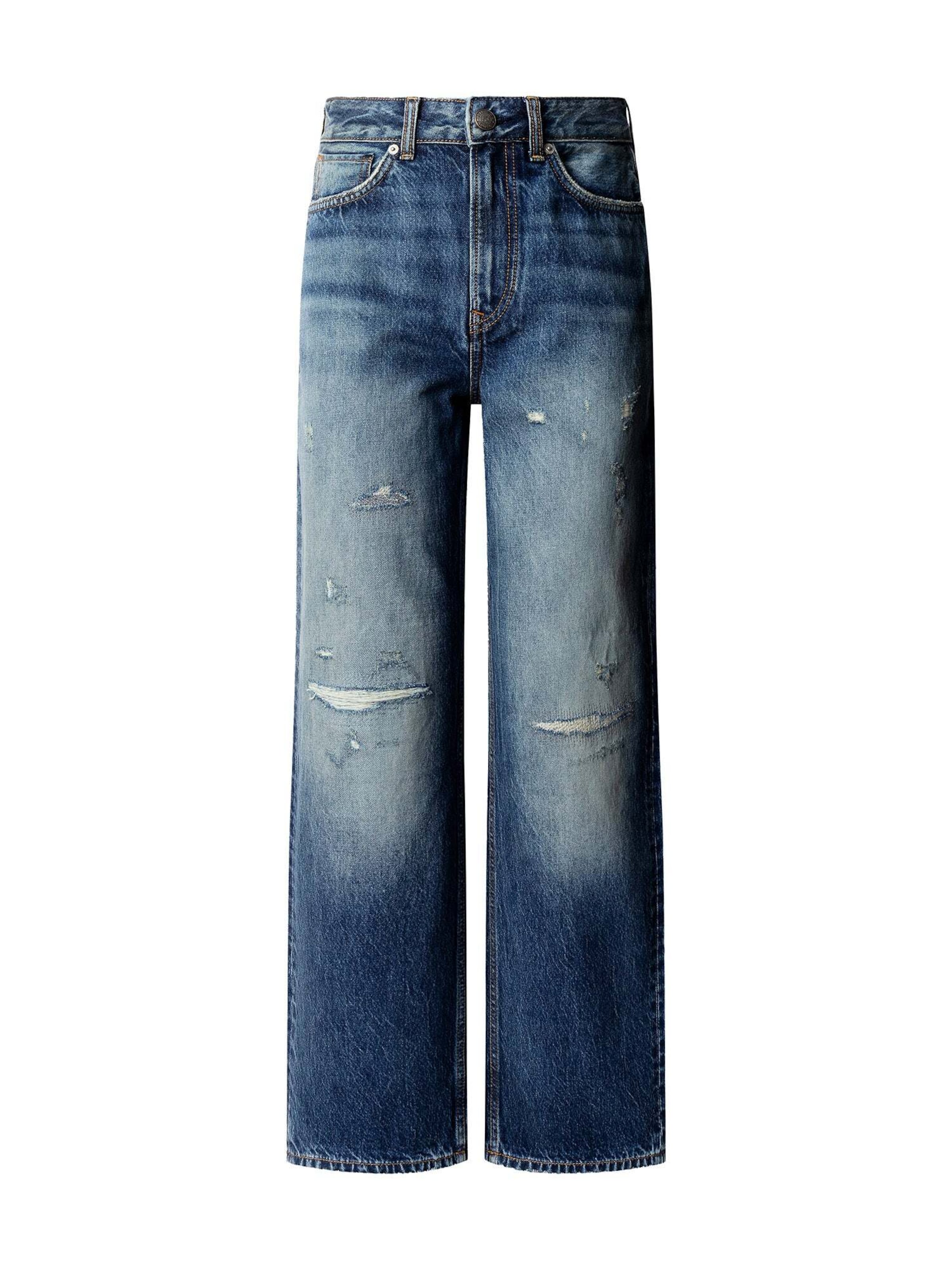 Pepe Jeans Regular Jeans in Blauw: voorkant