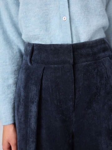 Next Wide leg Pleat-front trousers in Blue