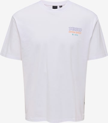 Only & Sons Shirt 'ONSKeane' in White: front