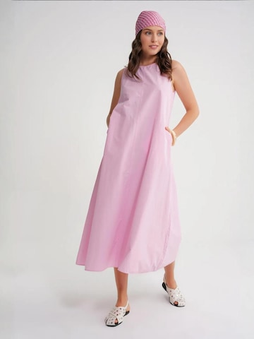 MixRay Dress in Pink