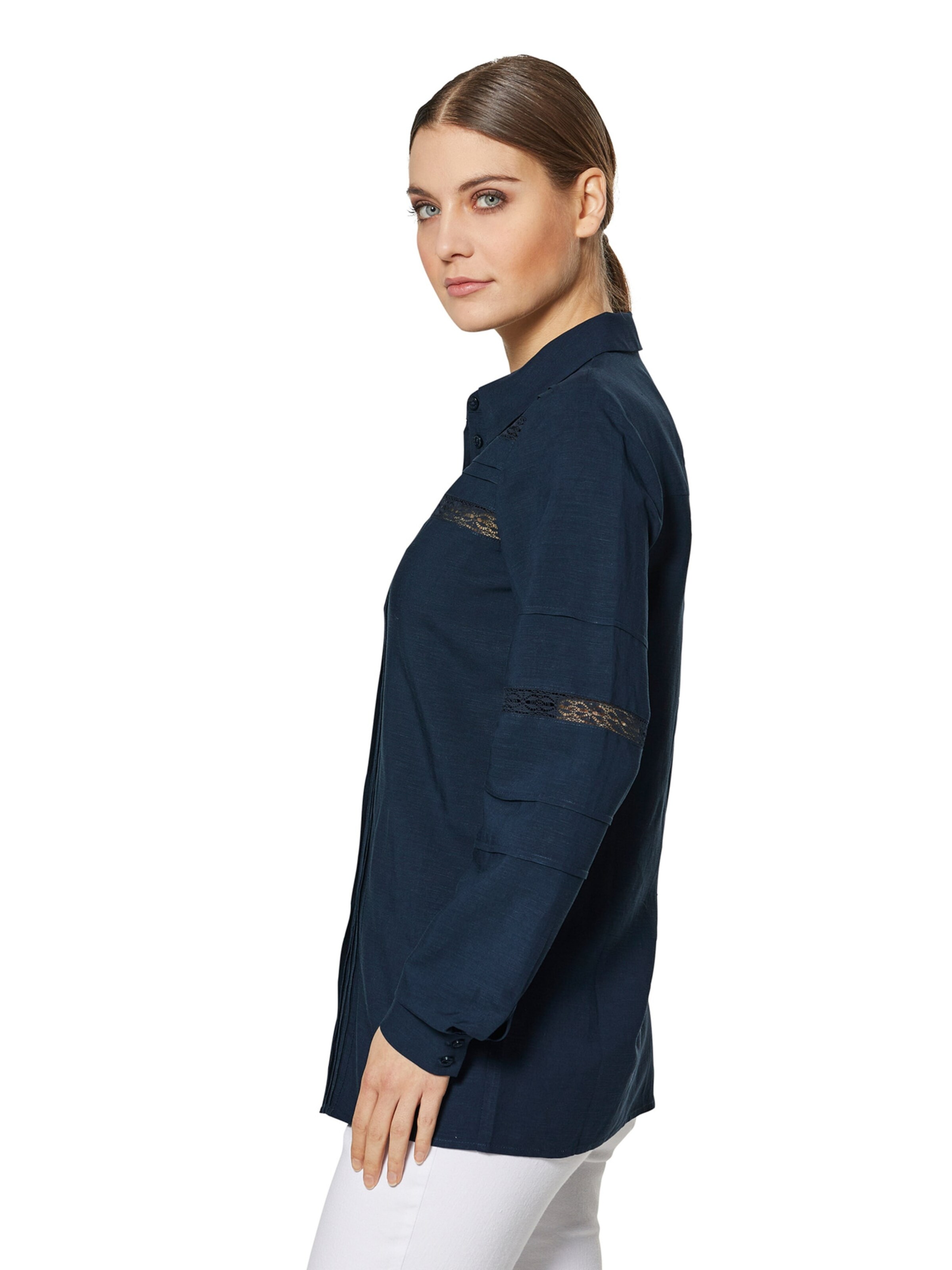 MADELEINE Blouse in Blauw