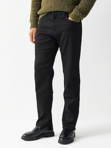 Next Слим Джинсы в Черный: спереди