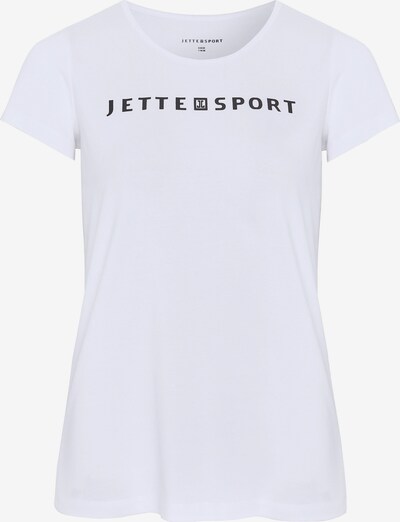 Jette Sport T-Shirt in schwarz / offwhite, Produktansicht