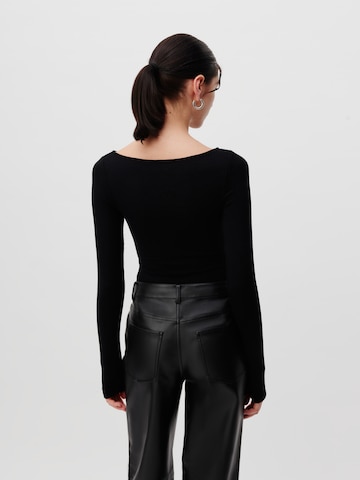 LeGer by Lena Gercke Shirt bodysuit 'Adena' in Black