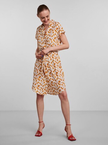 PIECES Blusekjole i beige