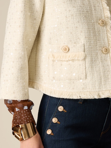 oltre - Chaqueta de entretiempo en blanco