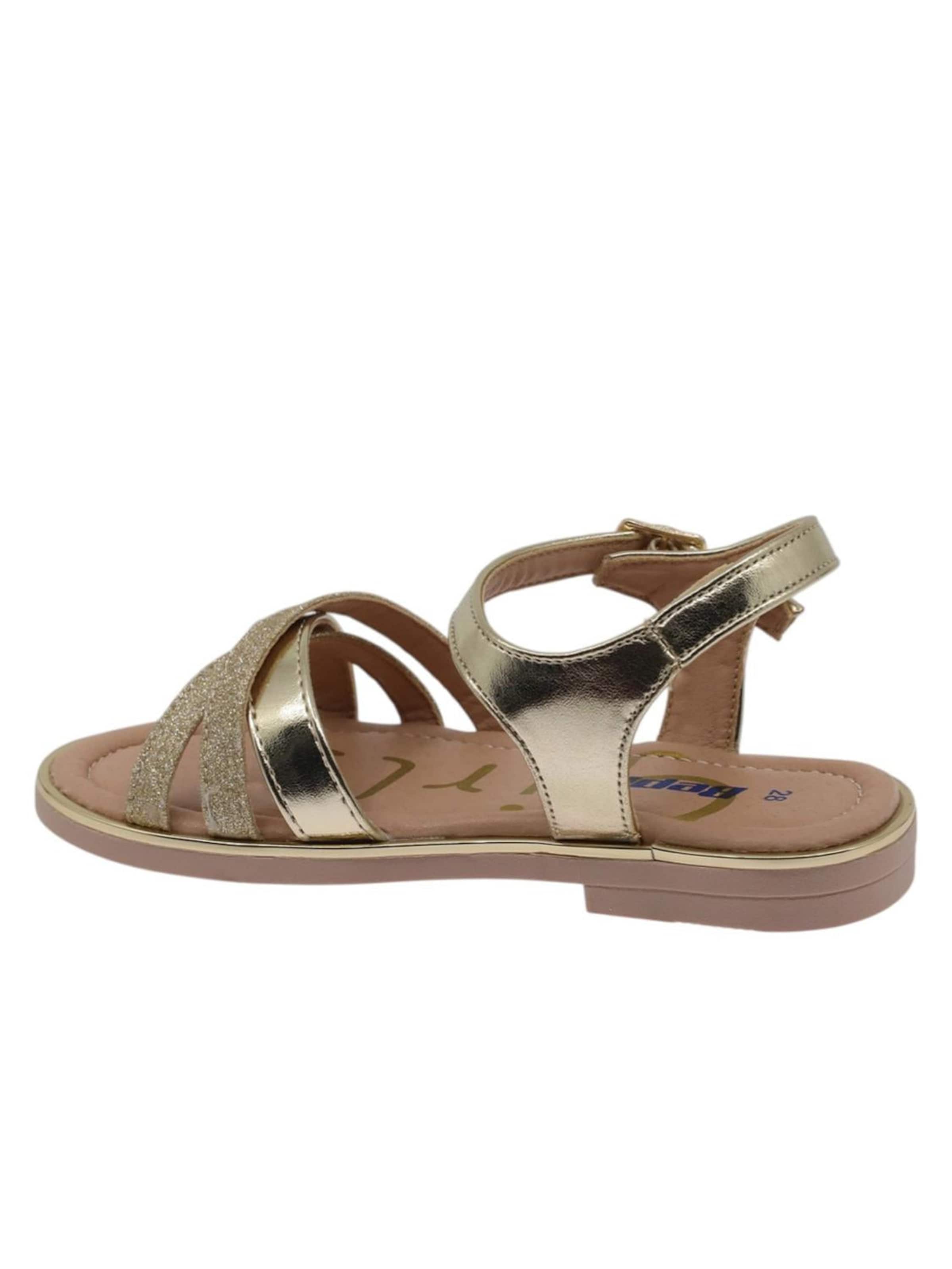 Beppi Sandalen 'Casual Sandal' in Goud